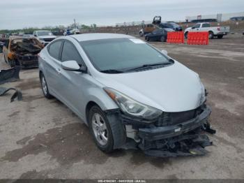  Salvage Hyundai ELANTRA