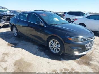  Salvage Chevrolet Malibu