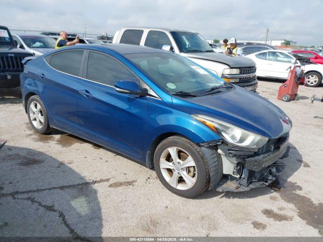  Salvage Hyundai ELANTRA