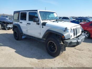  Salvage Jeep Wrangler