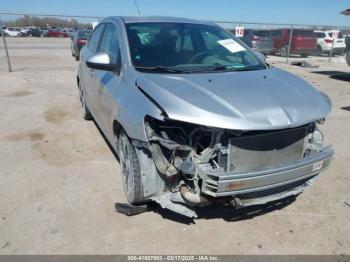  Salvage Chevrolet Sonic