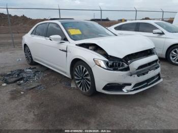  Salvage Lincoln Continental