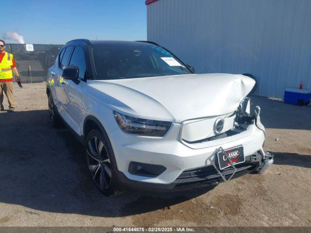  Salvage Volvo Xc40 Recharge Pure Electr