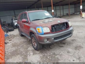  Salvage Toyota Sequoia