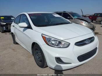  Salvage Hyundai ACCENT
