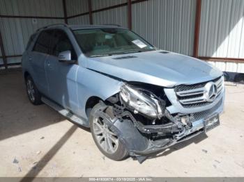 Salvage Mercedes-Benz GLE