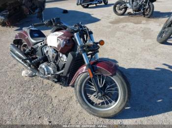  Salvage Indian Motorcycle Co Scout