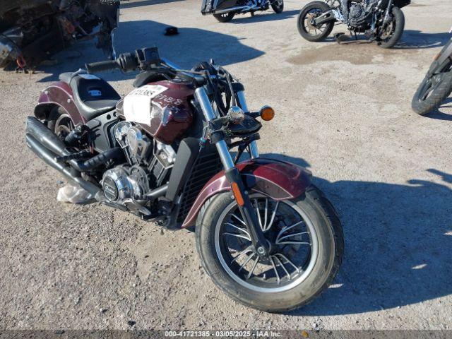  Salvage Indian Motorcycle Co Scout