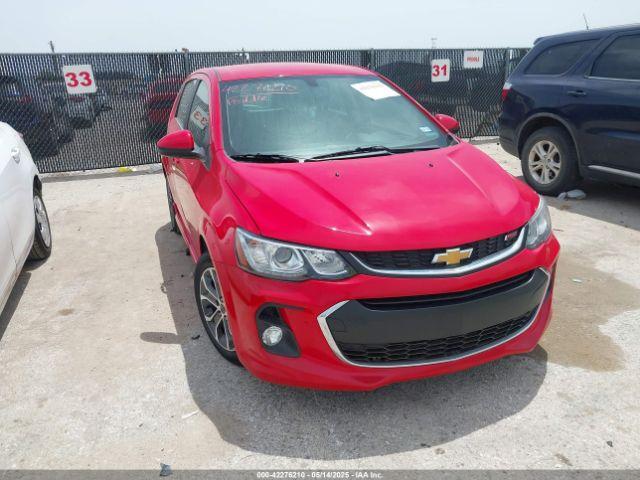  Salvage Chevrolet Sonic