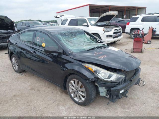  Salvage Hyundai ELANTRA