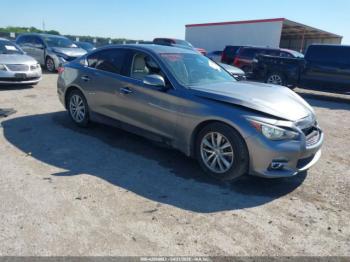  Salvage INFINITI Q50