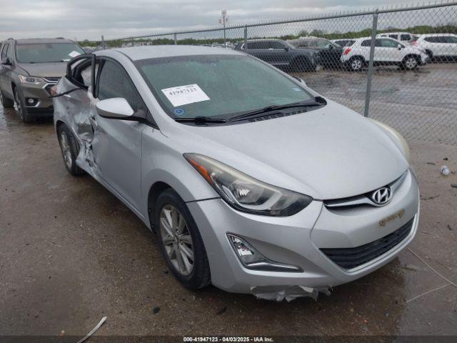  Salvage Hyundai ELANTRA