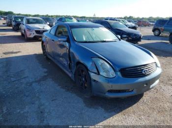  Salvage INFINITI G35