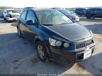  Salvage Chevrolet Sonic