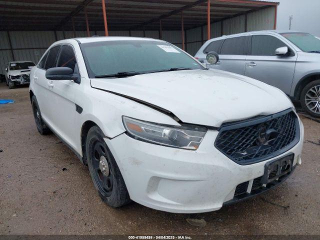  Salvage Ford Police Interceptor