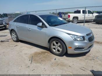  Salvage Chevrolet Cruze