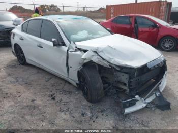  Salvage INFINITI Q50