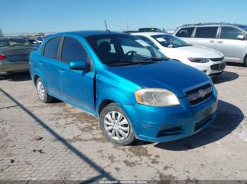  Salvage Chevrolet Aveo