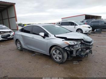  Salvage Chevrolet Cruze