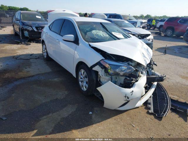  Salvage Toyota Corolla