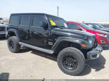  Salvage Jeep Wrangler