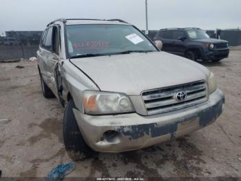  Salvage Toyota Highlander