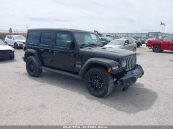  Salvage Jeep Wrangler
