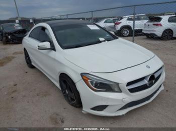  Salvage Mercedes-Benz Cla-class