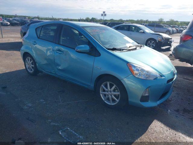  Salvage Toyota Prius c