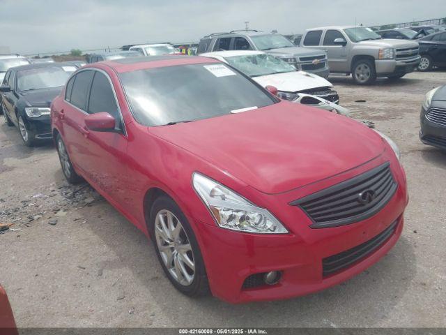  Salvage INFINITI G37x