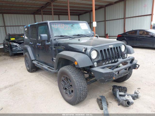  Salvage Jeep Wrangler