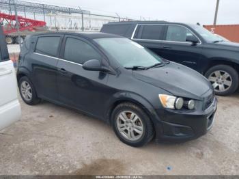  Salvage Chevrolet Sonic