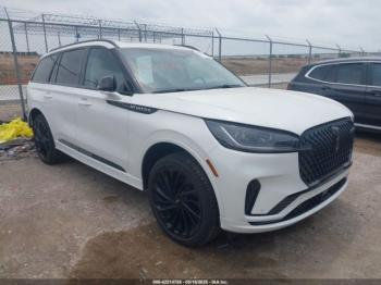  Salvage Lincoln Aviator