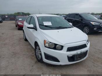  Salvage Chevrolet Sonic
