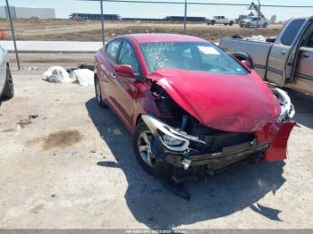  Salvage Hyundai ELANTRA