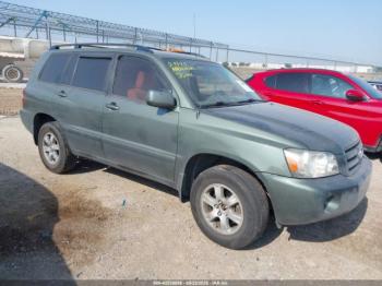  Salvage Toyota Highlander
