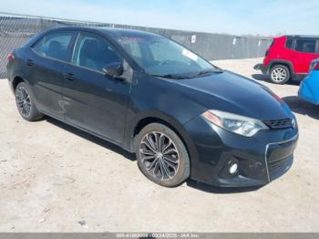  Salvage Toyota Corolla