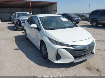  Salvage Toyota Prius Prime