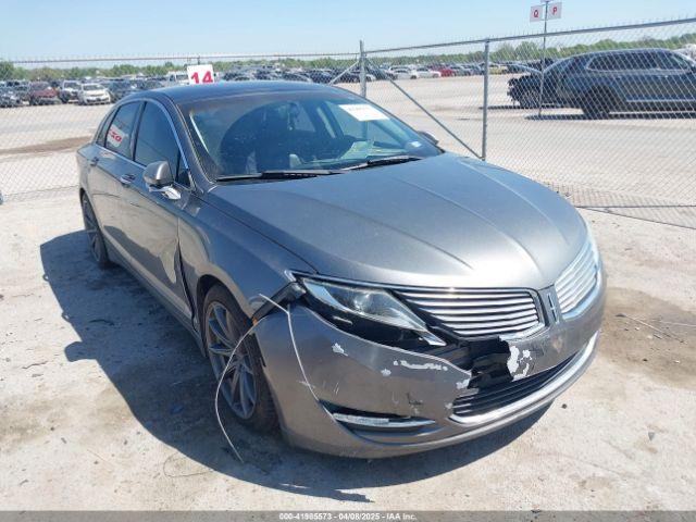  Salvage Lincoln MKZ