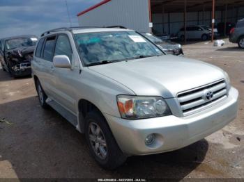  Salvage Toyota Highlander