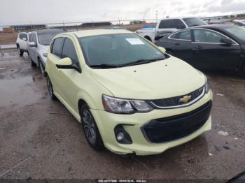  Salvage Chevrolet Sonic