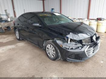  Salvage Hyundai ELANTRA