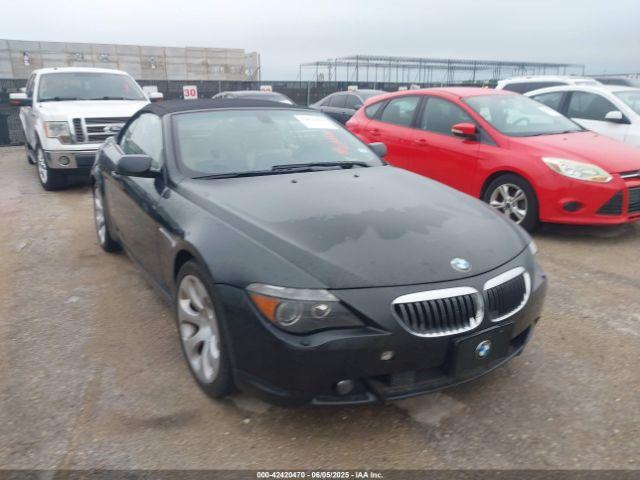  Salvage BMW 6 Series