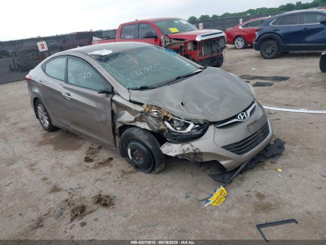  Salvage Hyundai ELANTRA