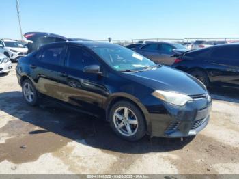  Salvage Toyota Corolla
