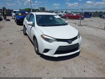  Salvage Toyota Corolla