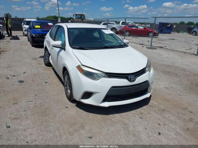  Salvage Toyota Corolla
