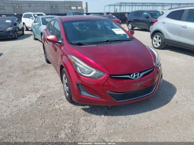  Salvage Hyundai ELANTRA