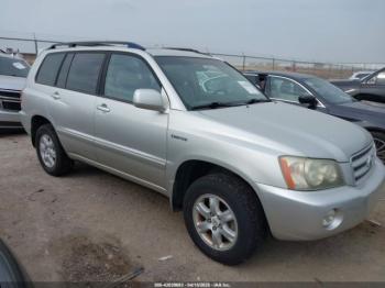  Salvage Toyota Highlander