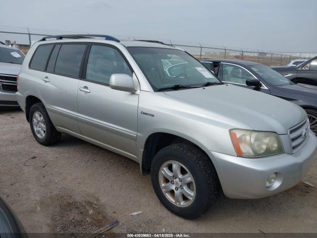  Salvage Toyota Highlander